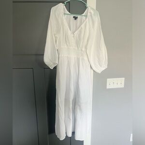 J.Crew white cotton dress size small new w/o tags
